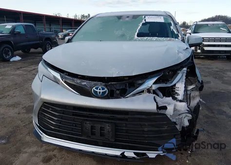 2021 Toyota Sienna Xle z USA, uszkodzony, nr VIN 5TDYSKFC7MS032490